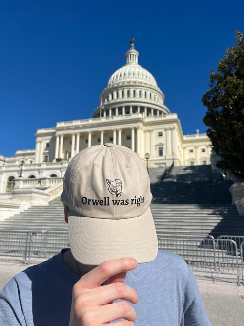 Orwell was right Baseball Cap