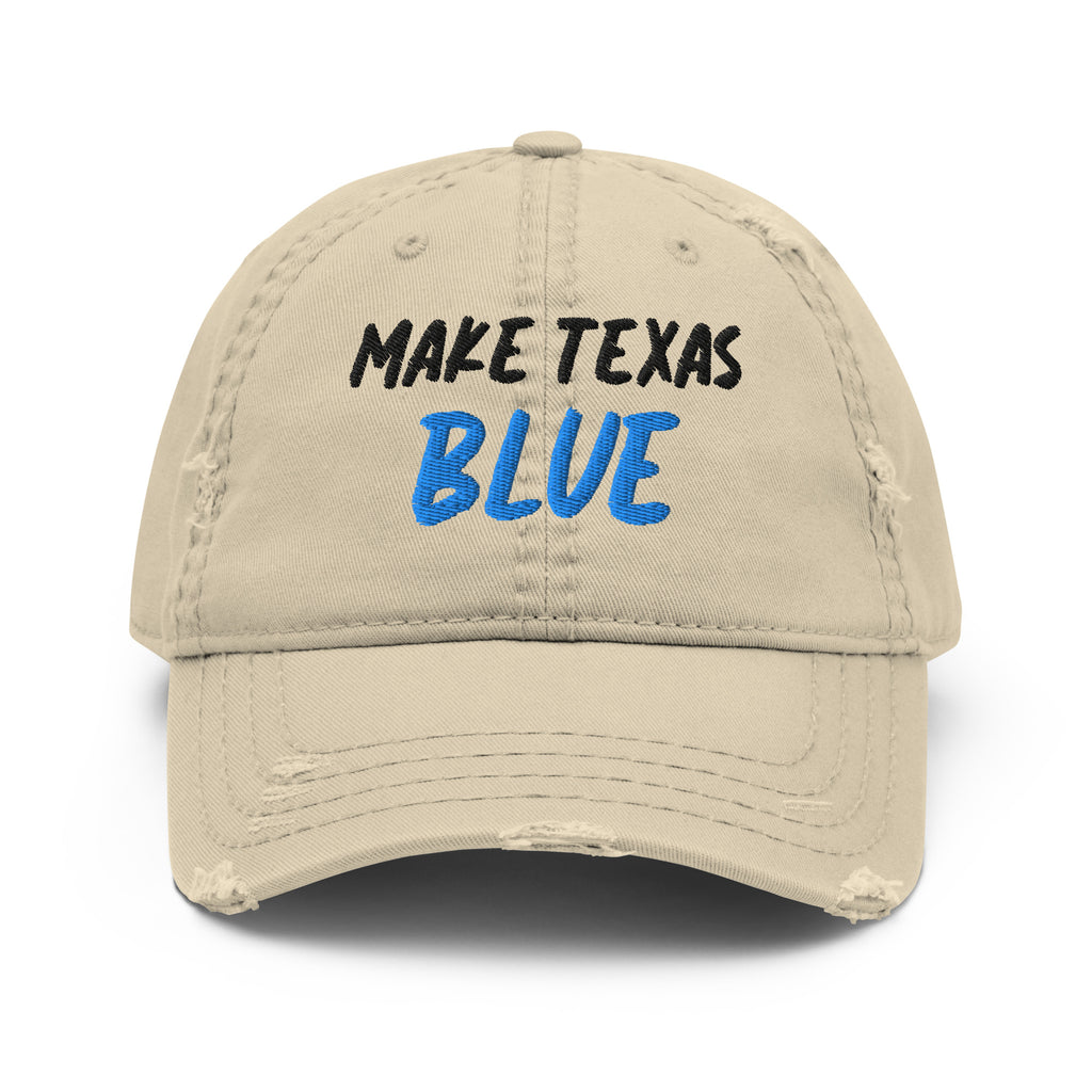 Make Texas Blue Weathered Cap