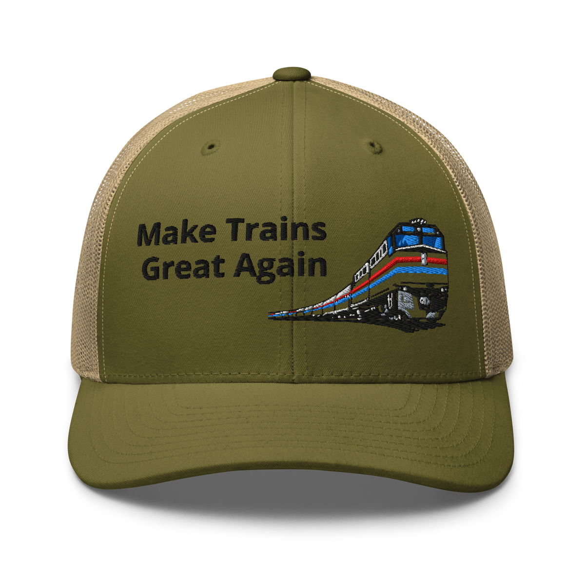 Make Trains Great Again Trucker Hat